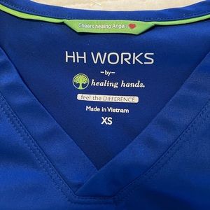 Healing hands scrub top